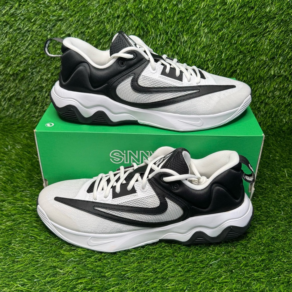 Mens Nike Giannis Immortality 3 Black White Basketball Shoes - DZ7533-100